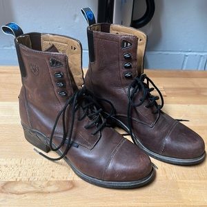Ariat Sz 8 brown paddock boots